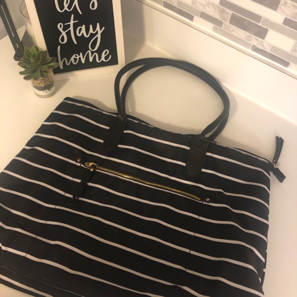 Striped Tote Bag